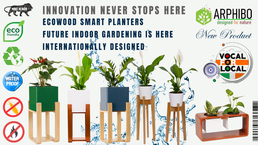 "Discover EcoWood: The Future of Indoor Gardening with Arphibo"