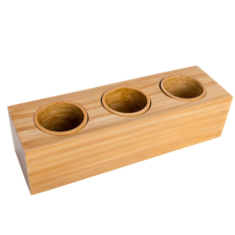 ecowood smart planter 3in1 wooden box