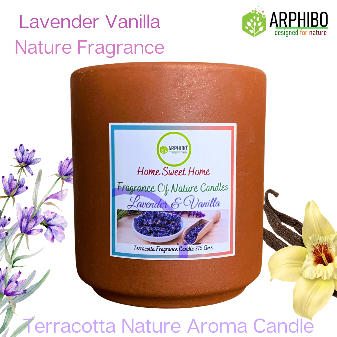 Arphibo Terracotta Clay Pot Aroma Candle