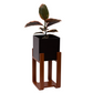 EcoWood Square Smart Planter with Stand P6 100% Waterproof