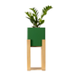 square smart planters stand