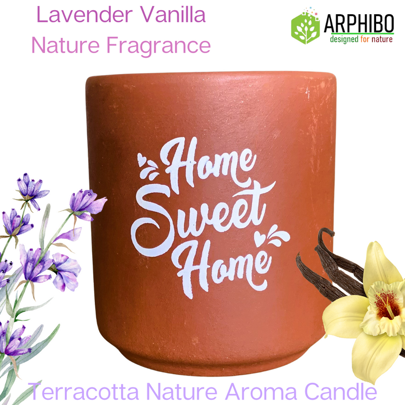 Arphibo Terracotta Clay Pot Aroma Candle