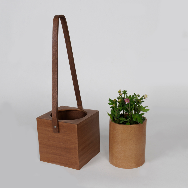 ecowood wall hanging planter walleden