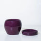 Chotu Ceramic Pot with Matching Plate 3"