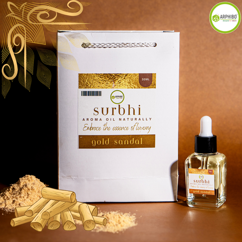 Aroma Oil Premium Surbhi 30ml Gold Sandal