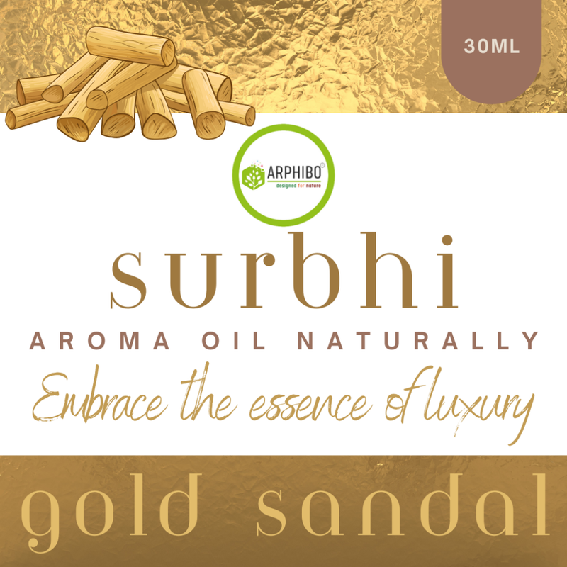 Aroma Oil Premium Surbhi 30ml Gold Sandal