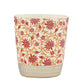 AROME Floral Decal Tumbler Scented Candle in Ceramic jar  180gm