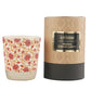 AROME Floral Decal Tumbler Scented Candle in Ceramic jar  180gm