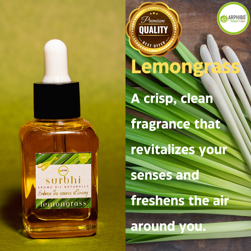 Aroma Oil Premium Surbhi 30ml Lemongrass