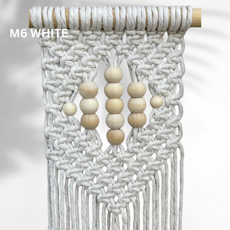 Macrame Wall Hanging with Shelve M5, M6 Handmade 100% Cotton Premium